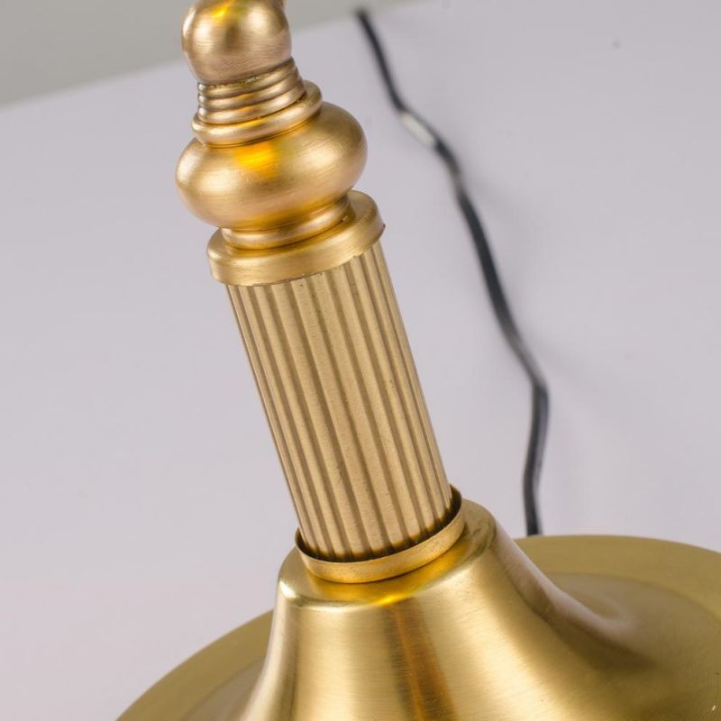 Classic Green Glass Bankers Table Lamp