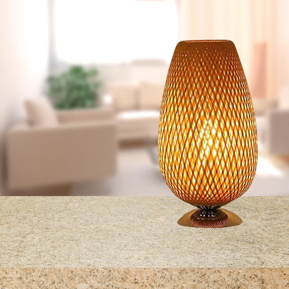Handcrafted Sustainable Bamboo Table Lamp T2071