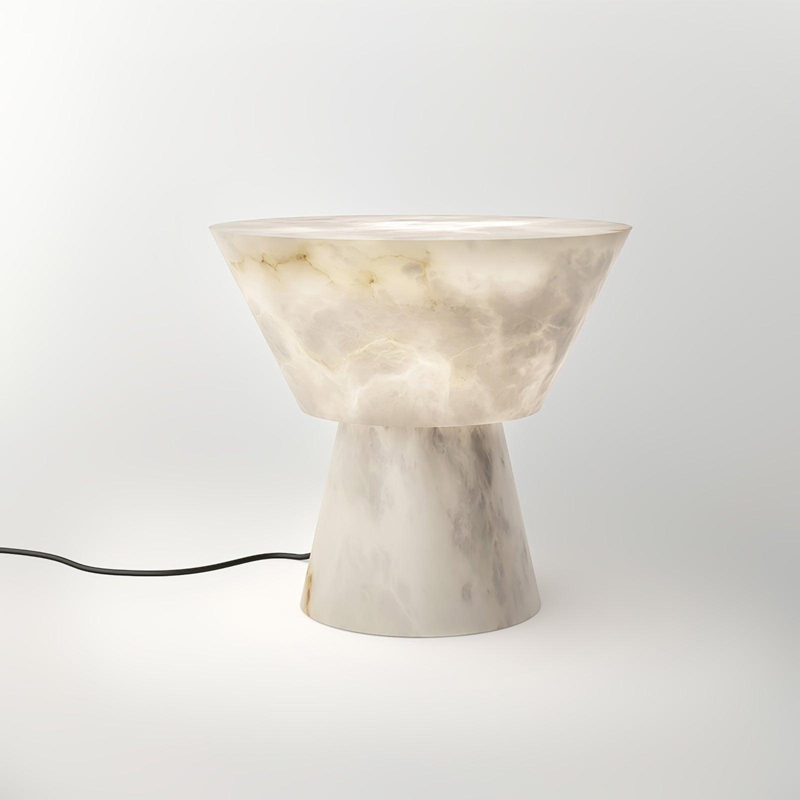 Beta Marble Alabaster Table Lamp T1610