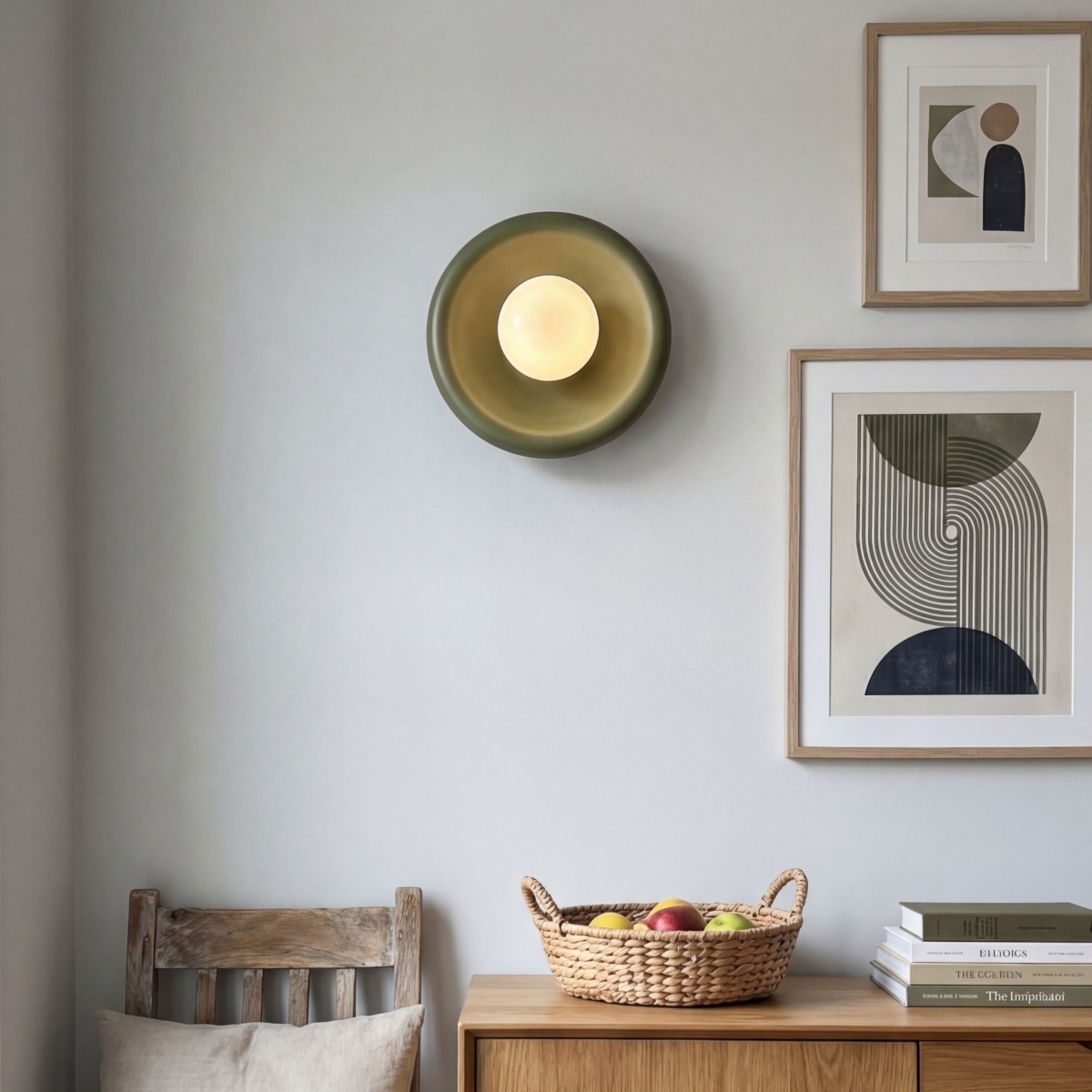Zerune Colorful Art Donut Wall Light - Modern Artistic Lighting for Hallway T1217