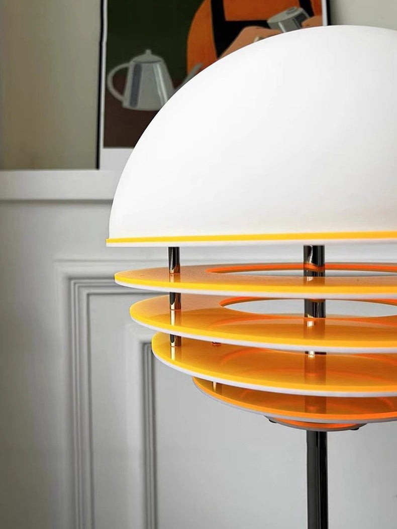 Afterglow Sunset Tiered Floor Lamp - Modern Lamp for Living Rooms G77