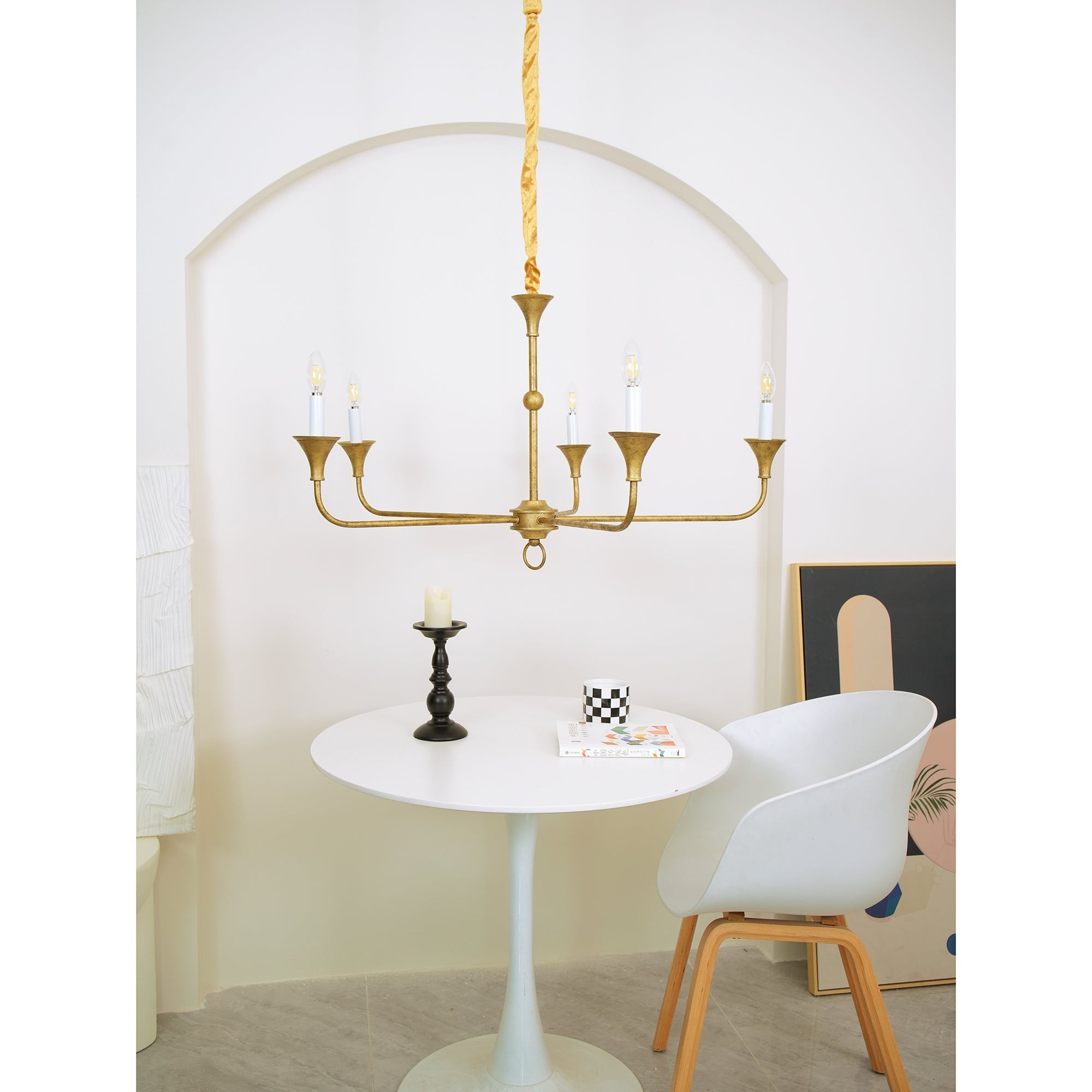 Mid Century Vintage Chandelier M26
