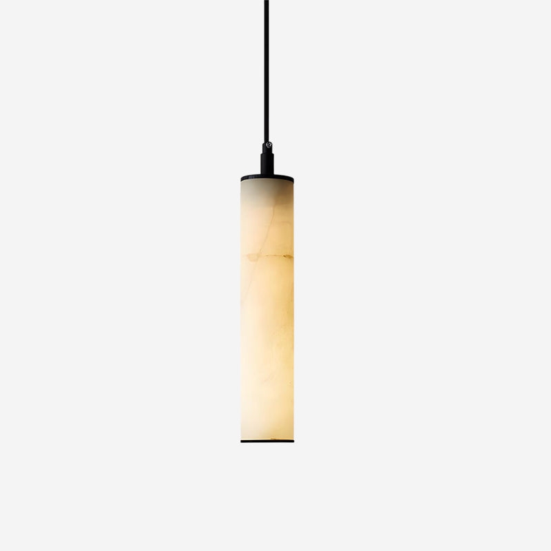 Calder Alabaster Tube Pendant Lamp T1571
