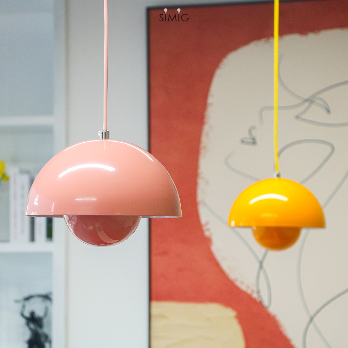 Modern Macaroon Flower Bud Pendant Light S207