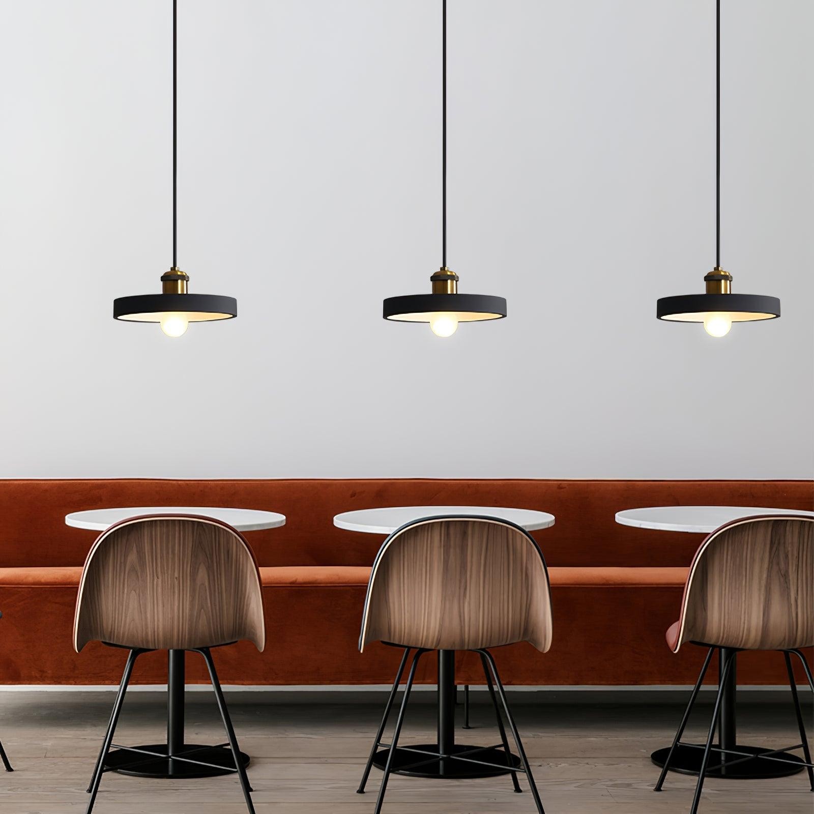 Modern Resin Geometric Pendant Lamp M326
