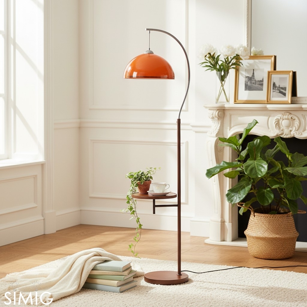 Afterglow Sunset Modern Floor Lamp Clean Lines - Bedroom Living Room T579