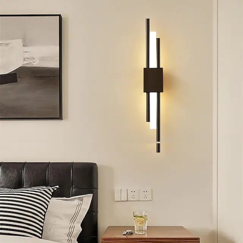 LuminArt - Stylish Black/Gold LED Light T1990