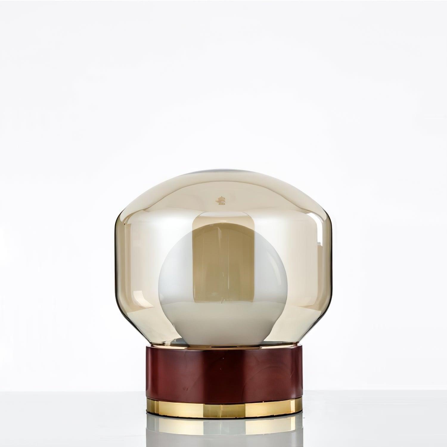 Simple Creative Wood Orb Table Lamp M423