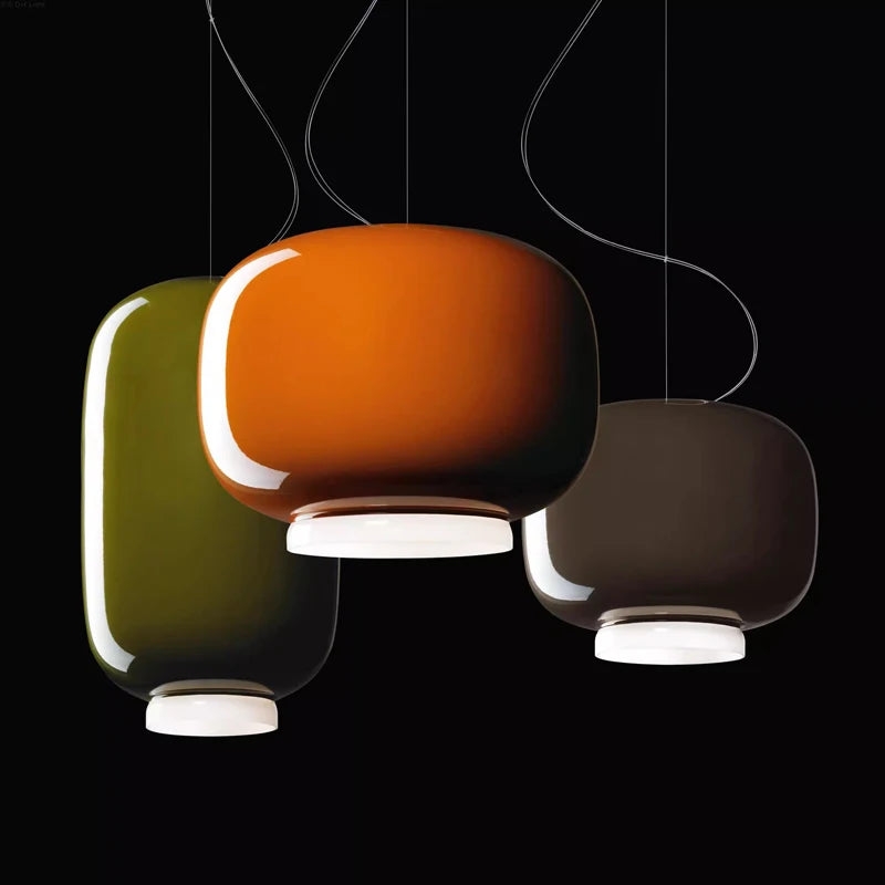 Chouchin Suspension Modern LED Glass Pendant Lamp T2173