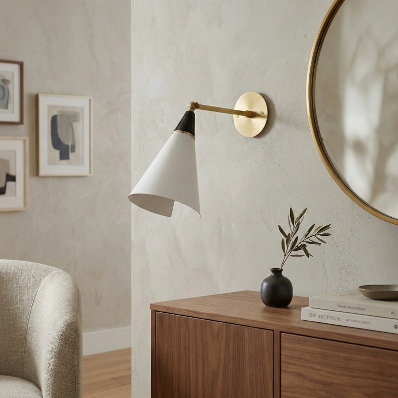 Oribelle Minimalist Wall Lamp - Contemporary Metal Sconce for Interior Space T1131