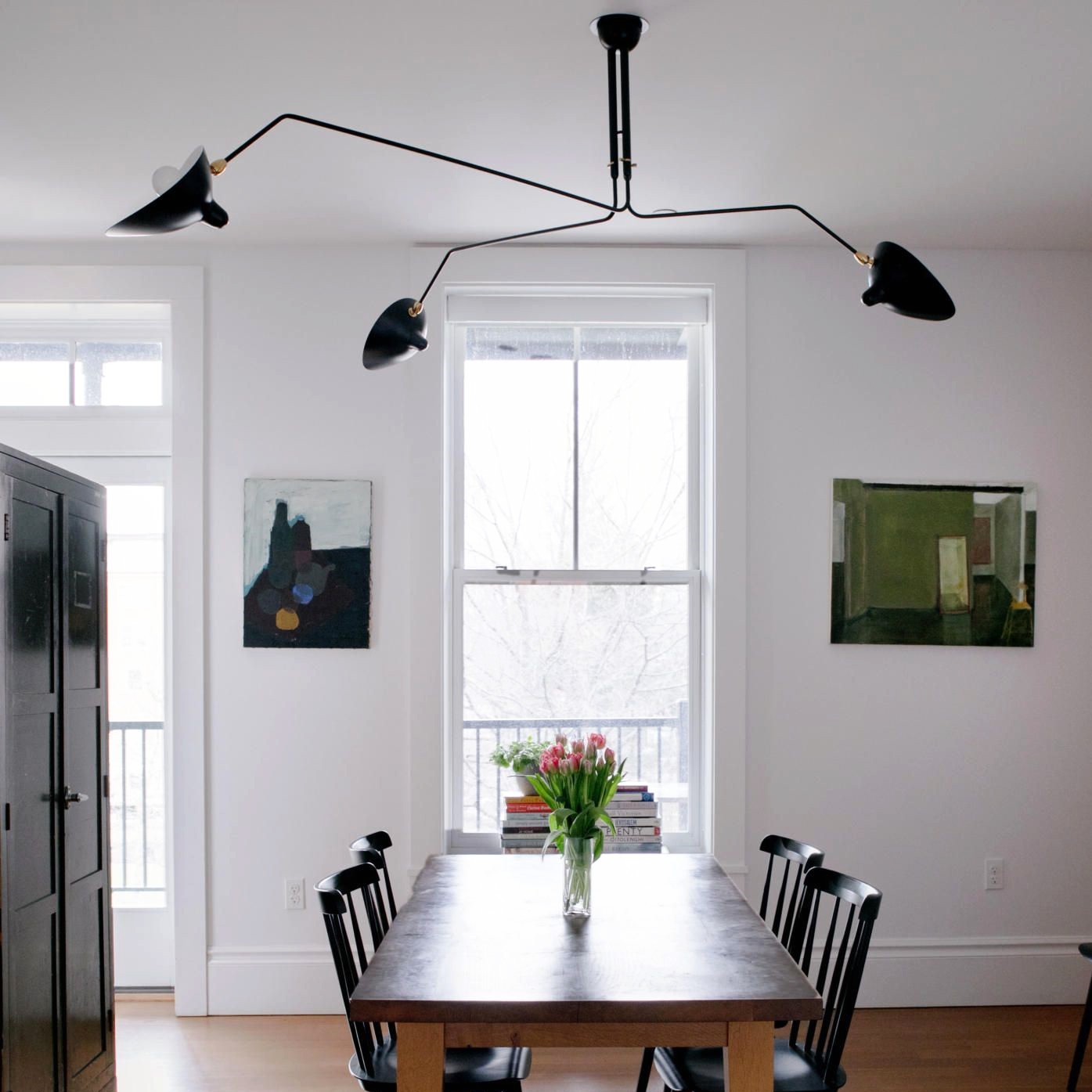 Arclume Arc Ceiling Lamp - Mid Century Multi Arm Light for Living Room