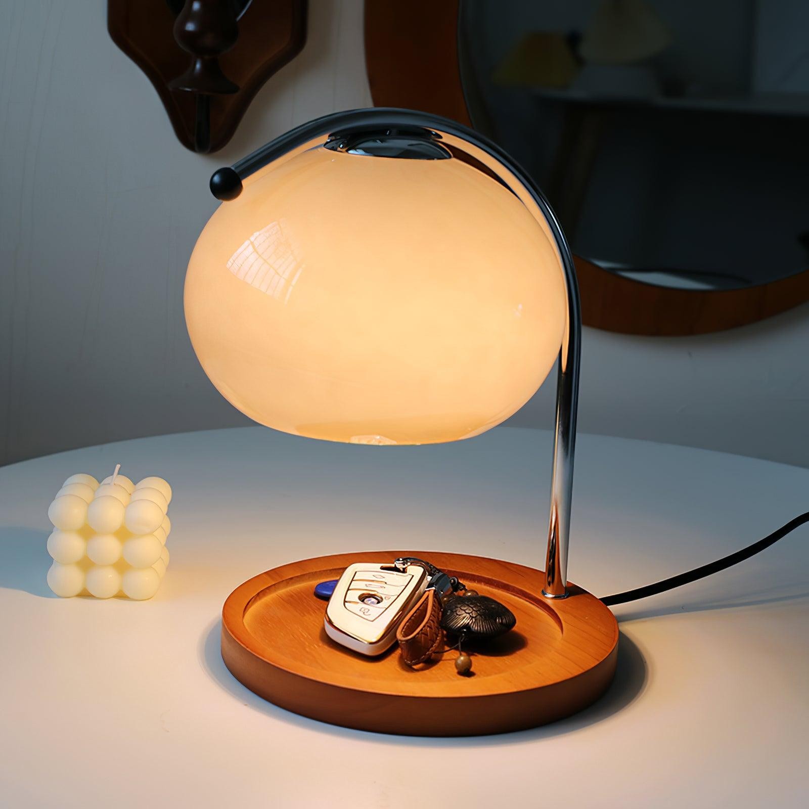 Modern Bauhaus Glass Candle Warmer Table Lamp M43