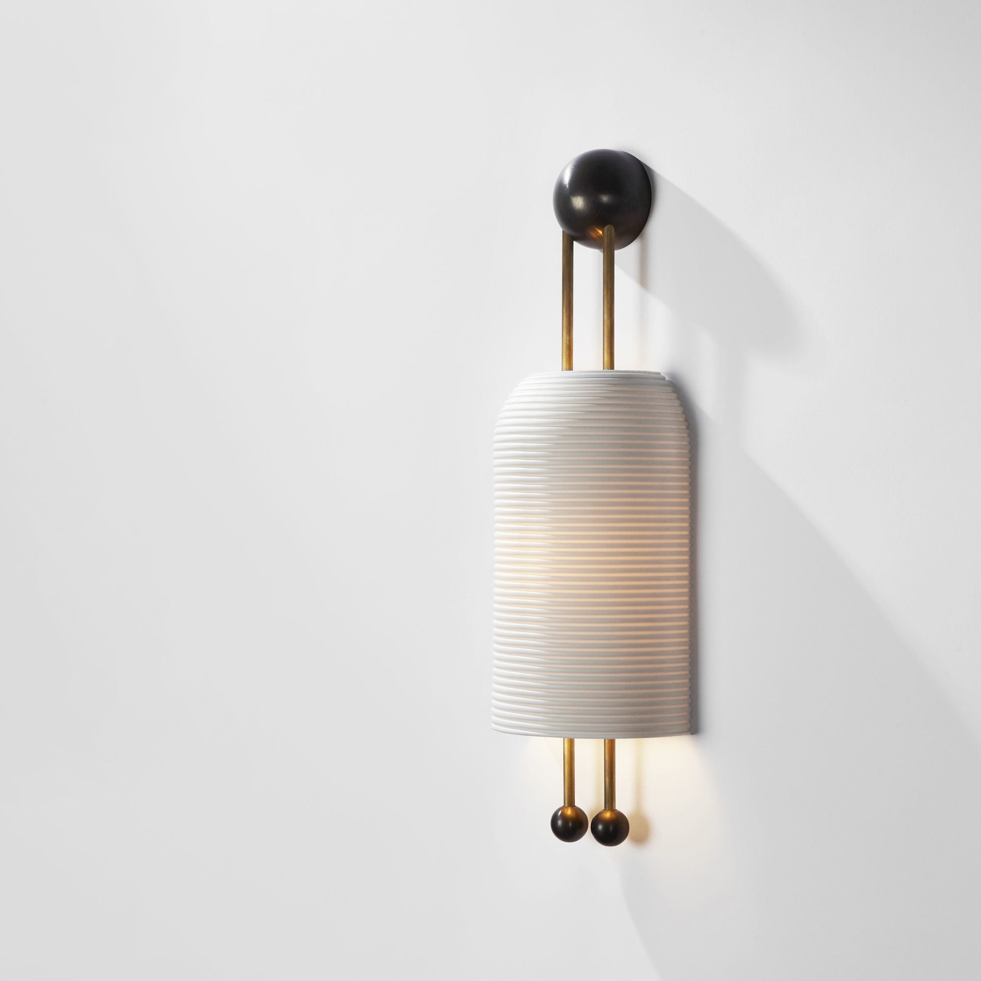 Lantern Glass Sconce T1702