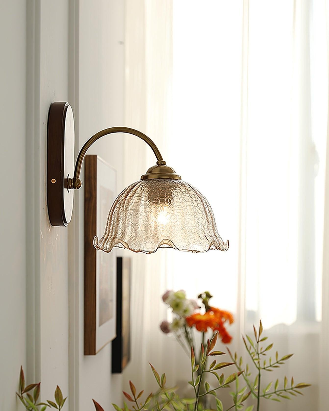 Vintage Flower Wall Lamp M208