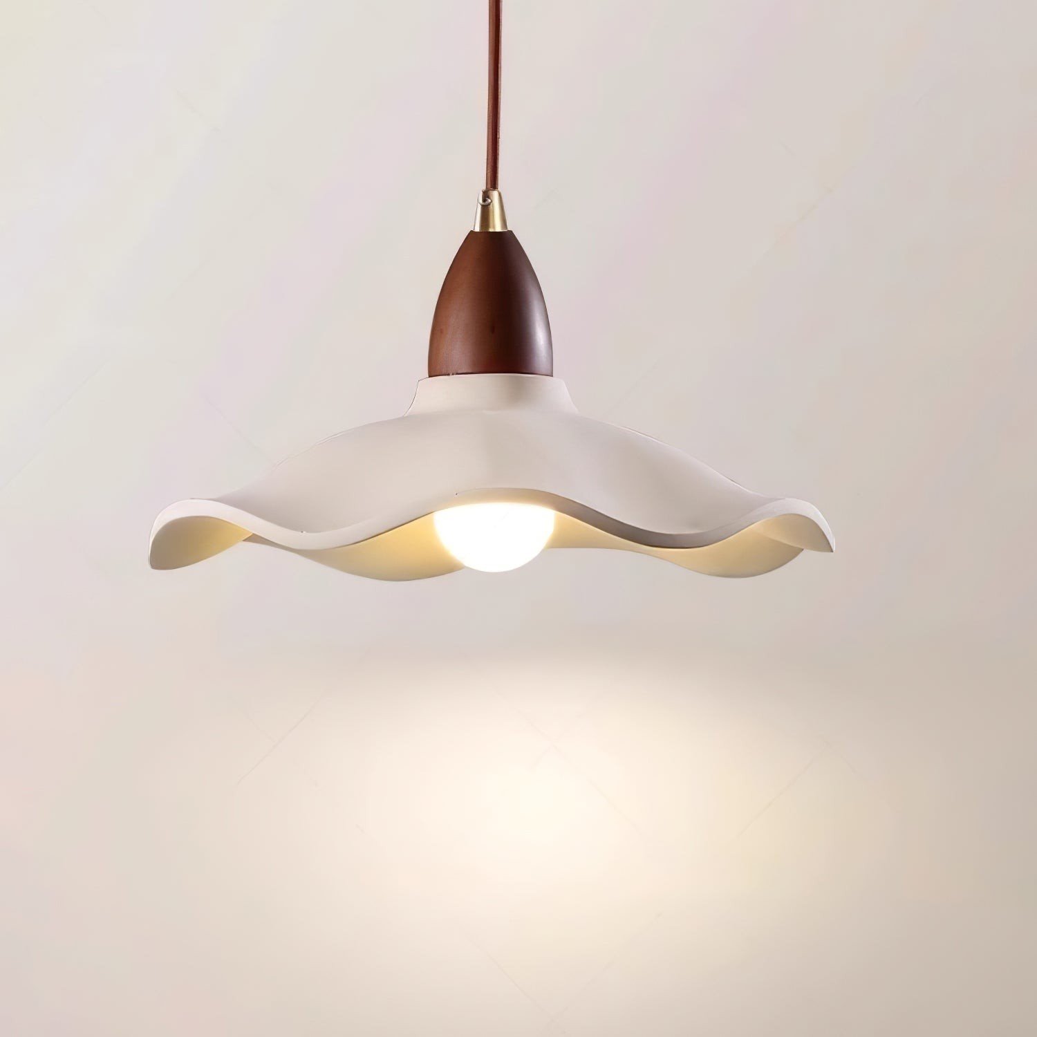 Japanese Wabi-Sabi Style Cement Wave Pendant Lamp M565