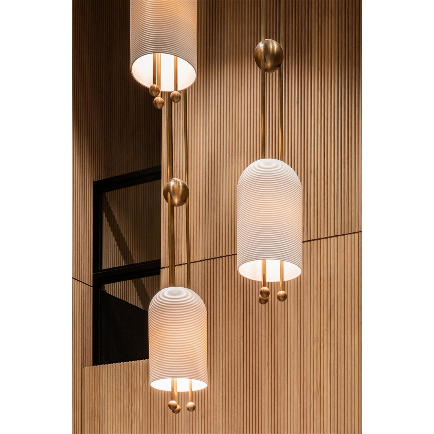 Lantern Glass Pendant Lamp T1703