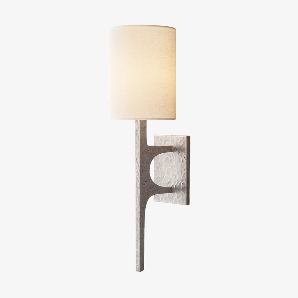 Texturoc Linear Wall Light - Modern Hammered Wall Sconce T457
