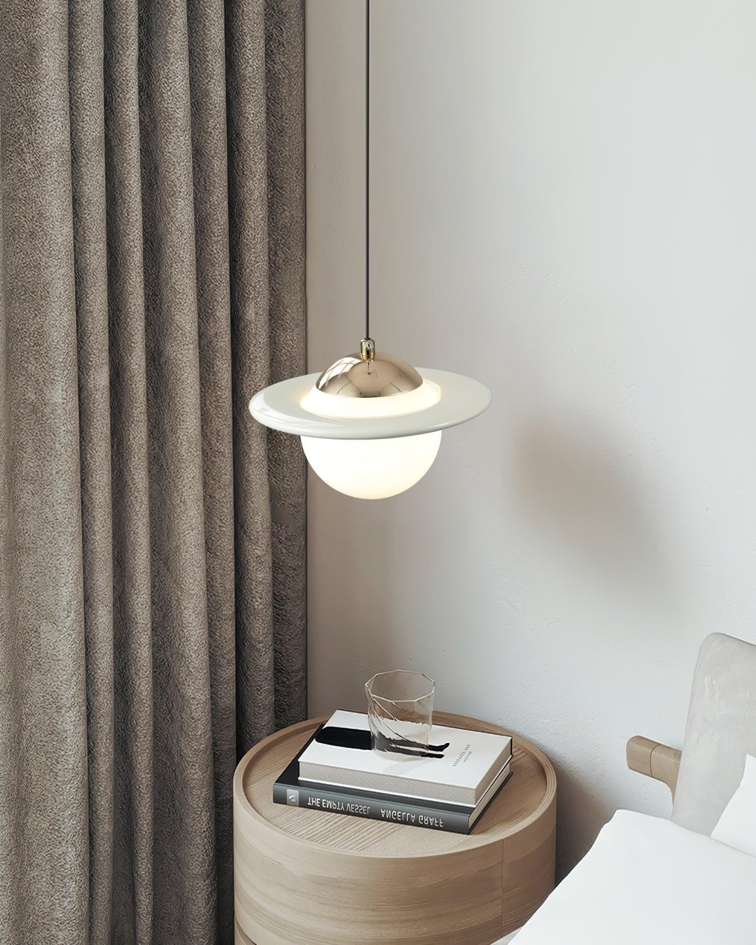 Romantic Saturn Planet Pendant Lamp for Bedroom M415