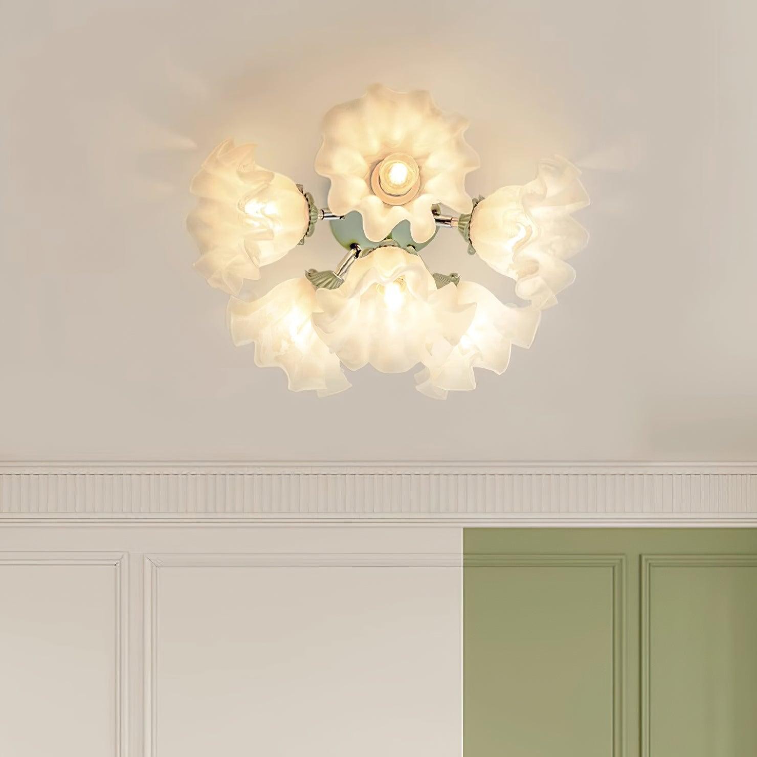Lily Flower Ceiling Light P036