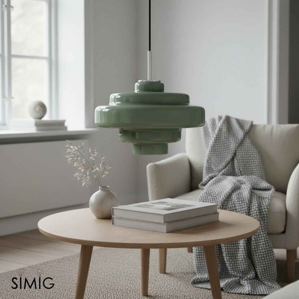 Koloro Multi-Layer Pendant Light - Vintage Metal and Glass for Living Room T277