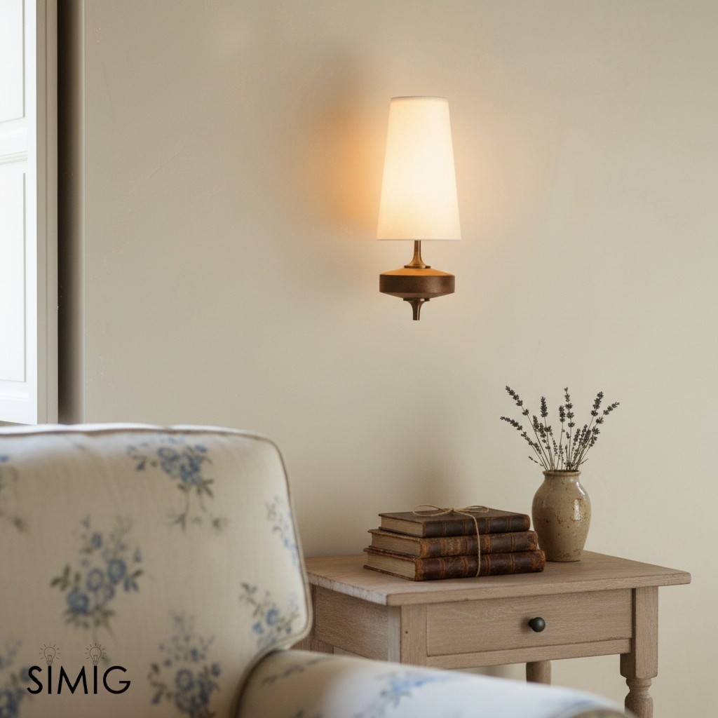 Chrona Rho Fabric Sculpt Wall Lamp - Artistic Contemporary Style T122