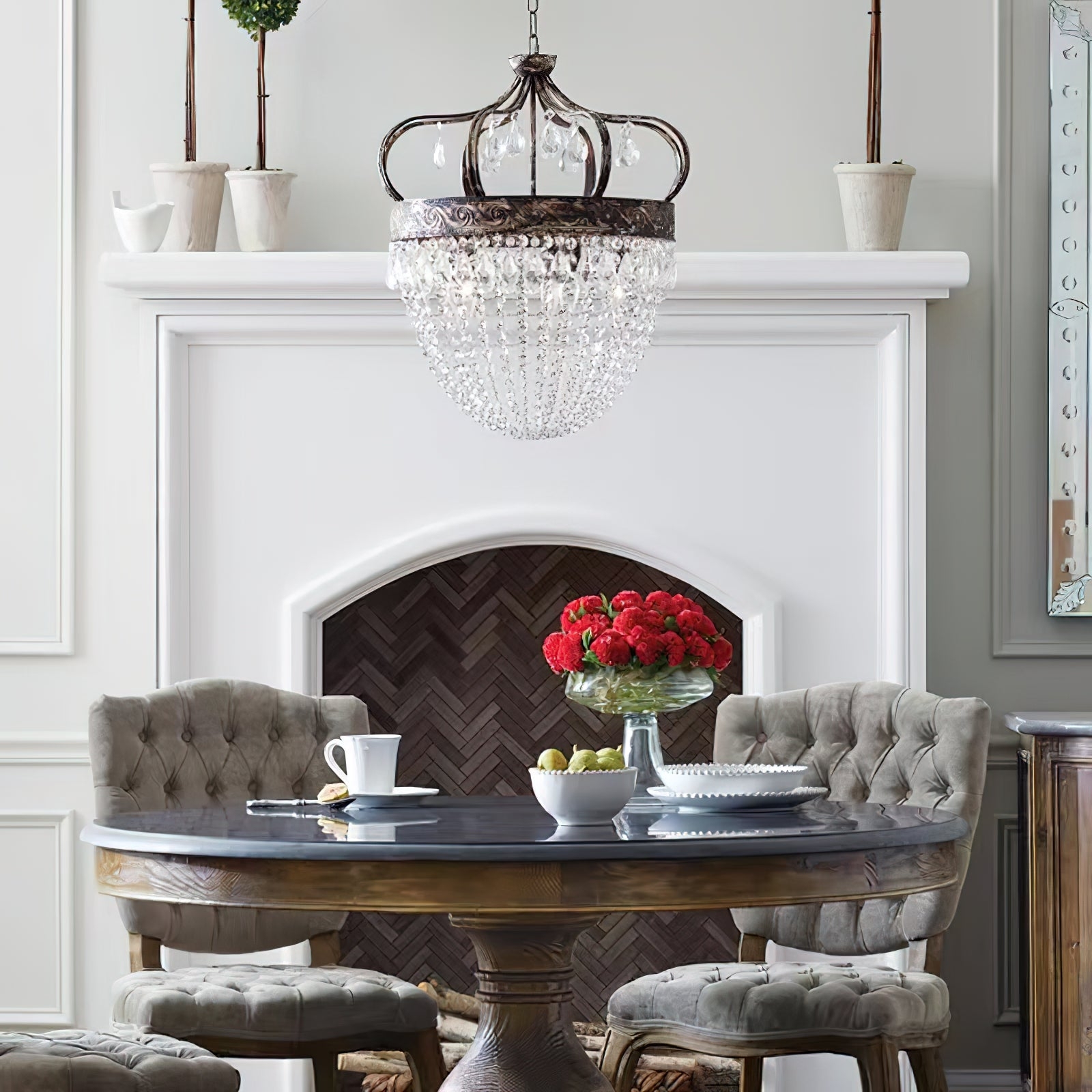 Abella Tear Drop Chandelier T1741