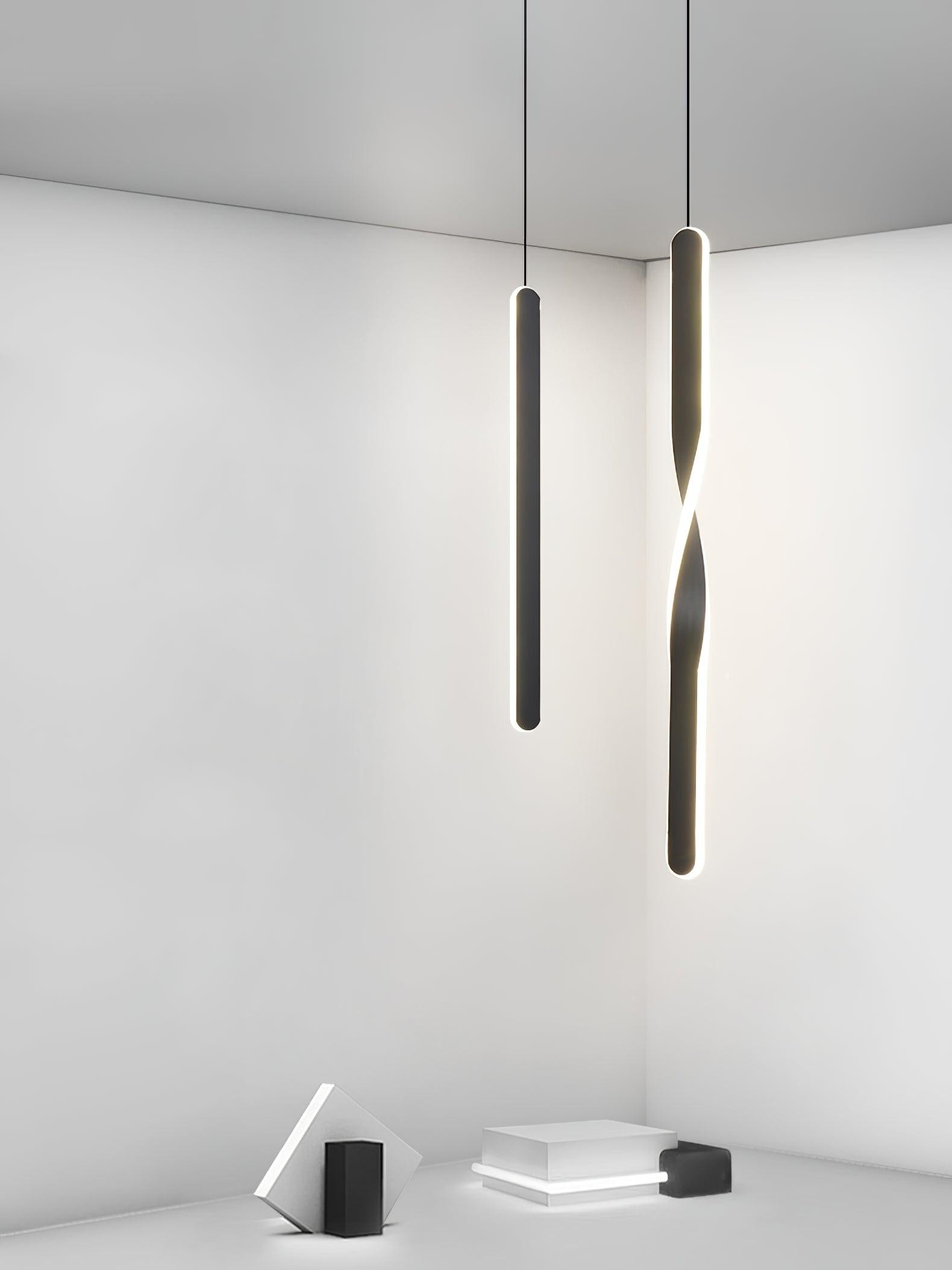 Nordic linear long Pendant Lamp M314