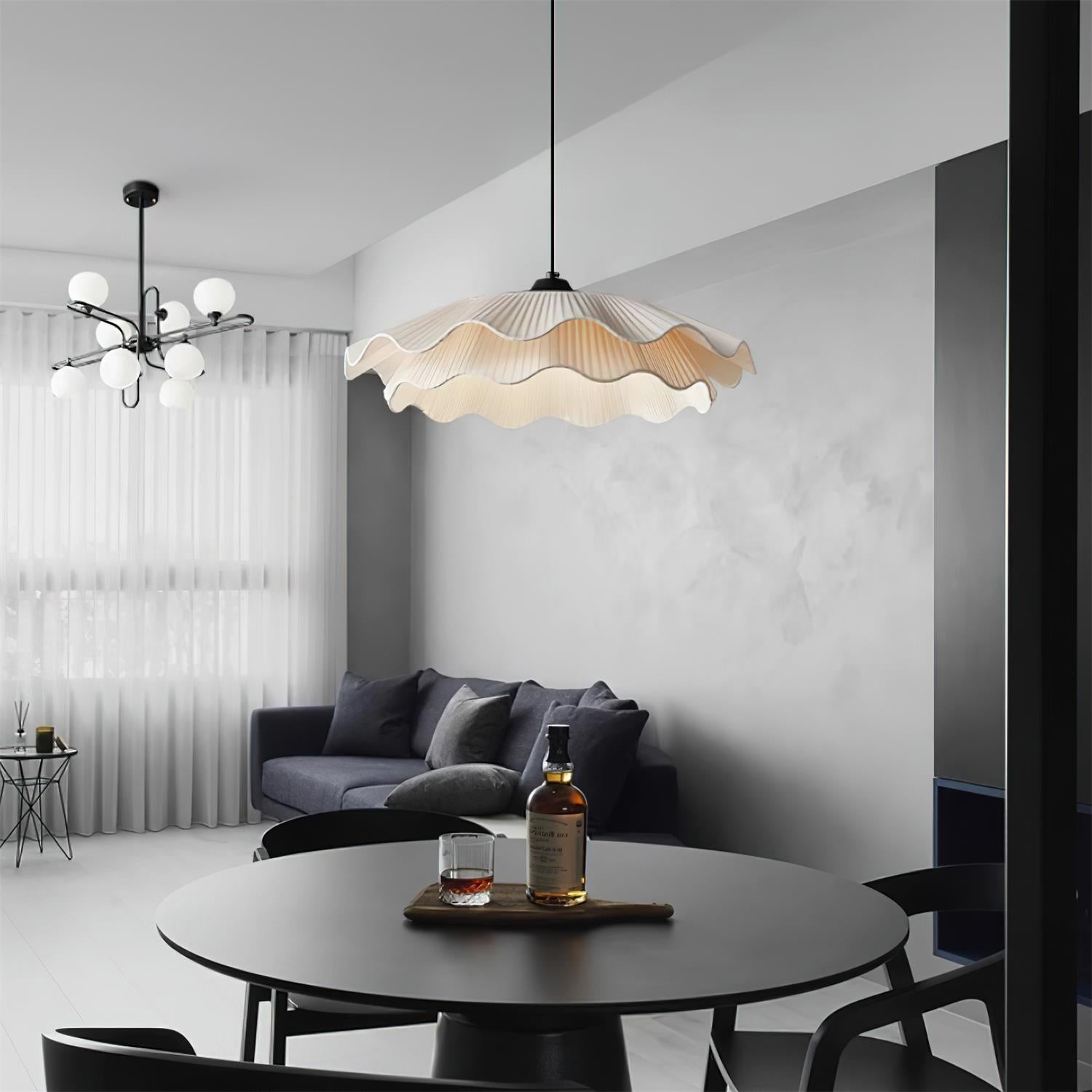 French Style White Pendant Light M80