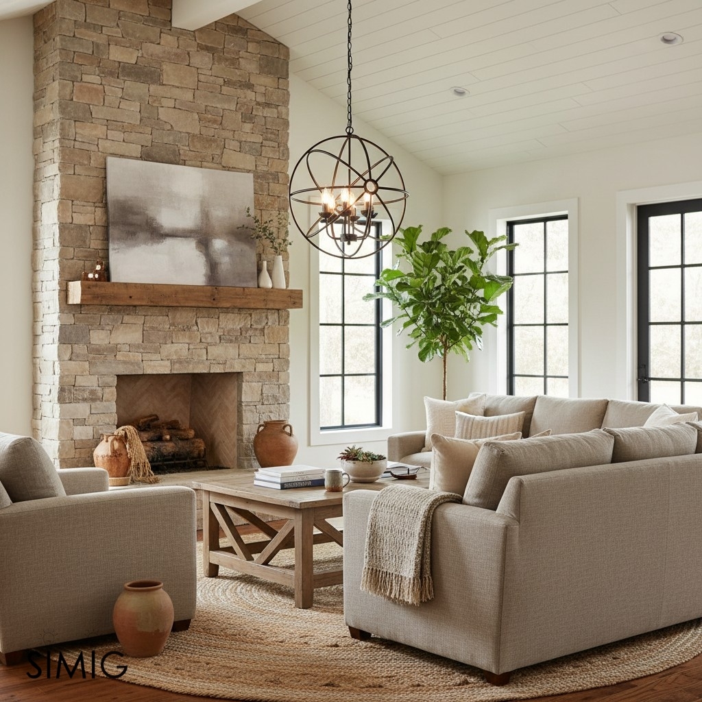 Globe Candle Chandelier