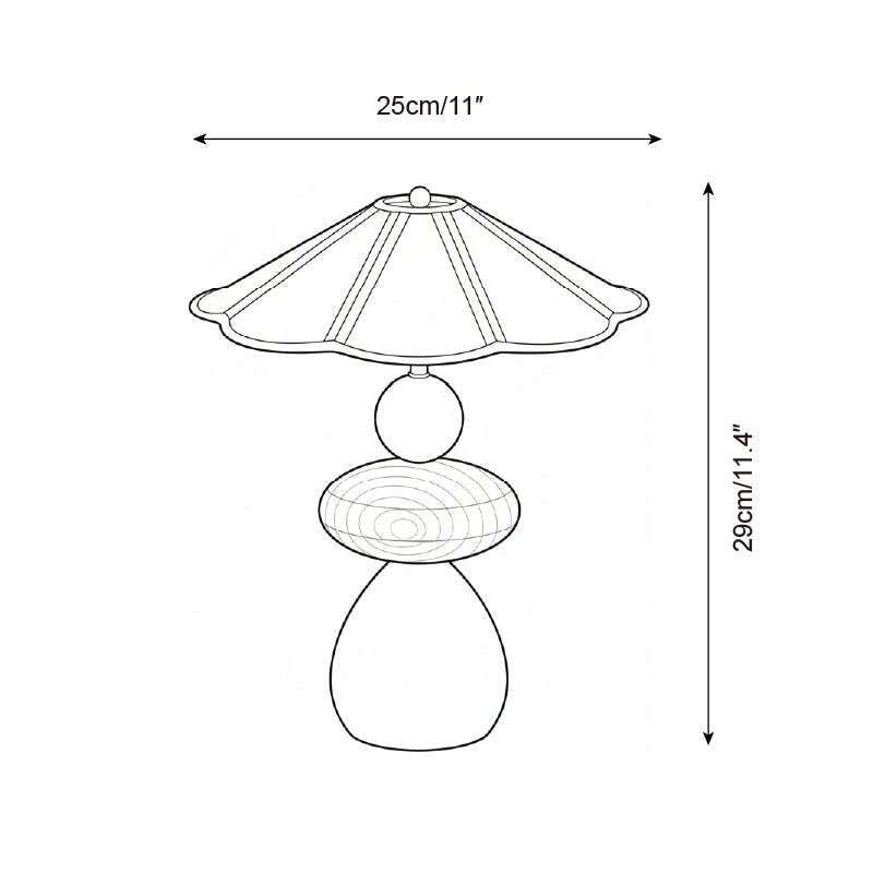 Equinox Plug In Table Lamp T1589