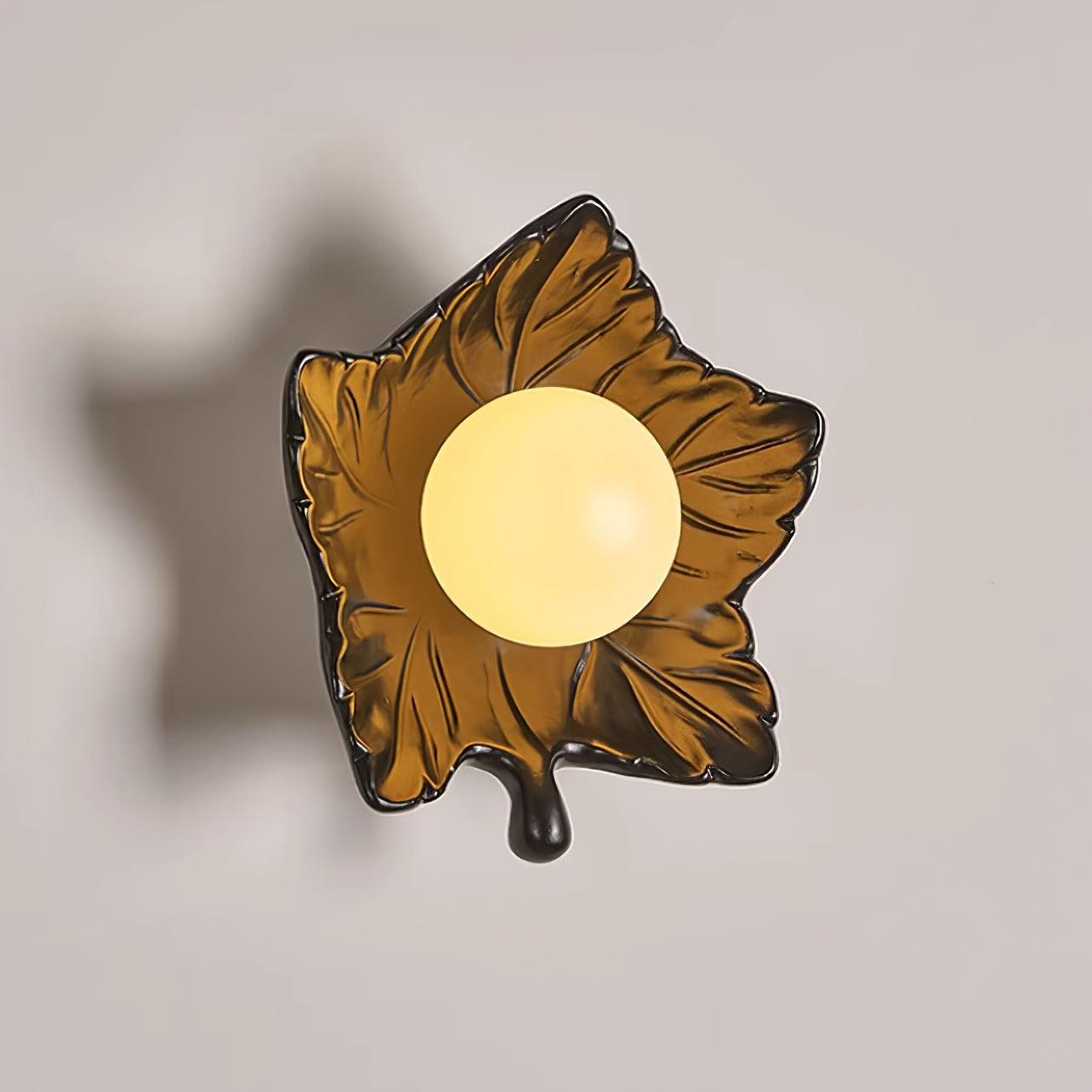 Maple Leaf Wall Light M262
