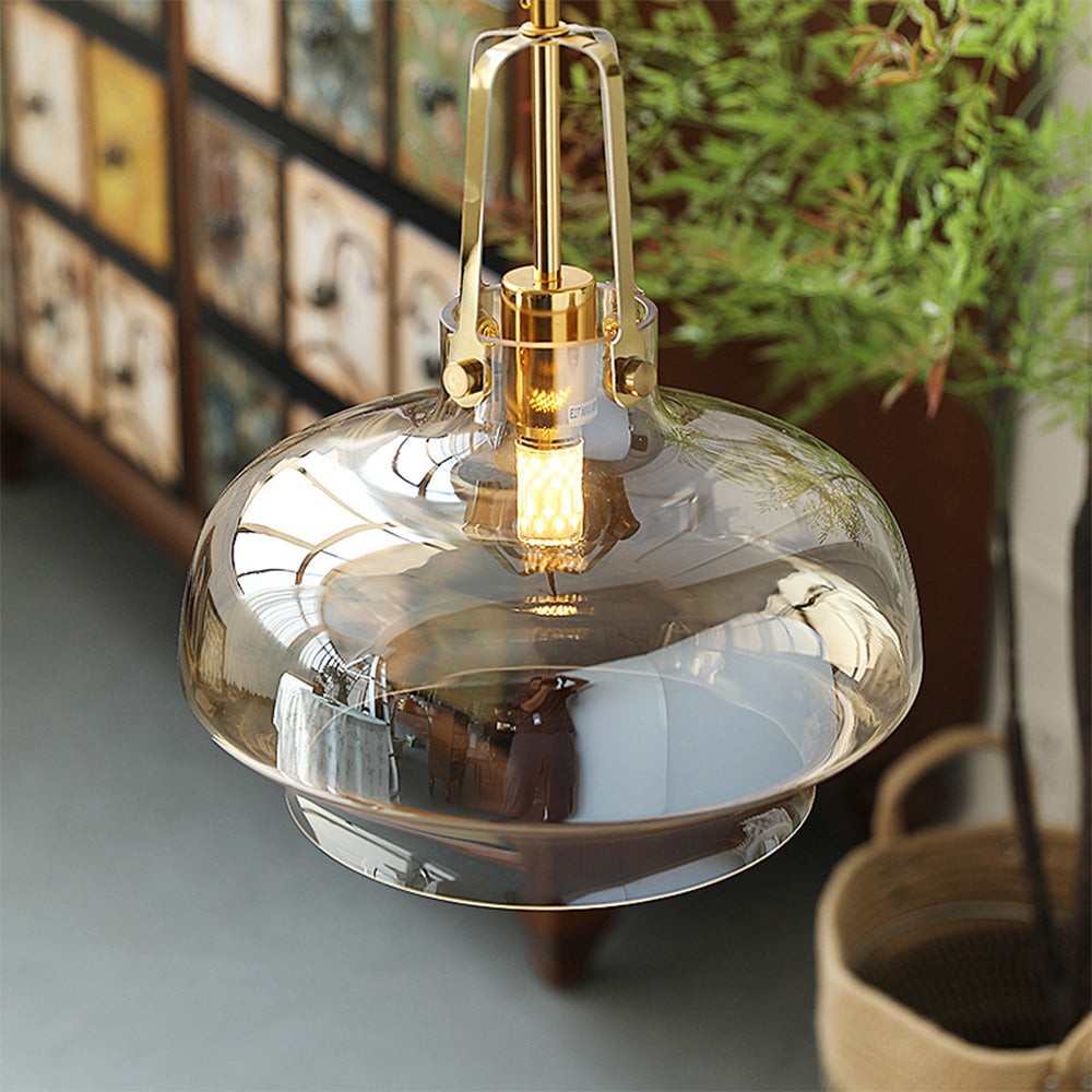 Modern Unique Shaped Fish Tank Glass Pendant Light T166