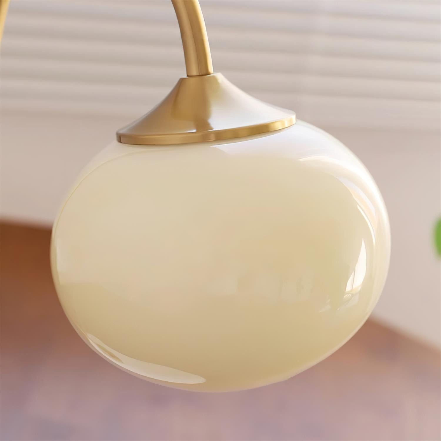 Nordic Mushroom Glass Bedside Table Lamp M236