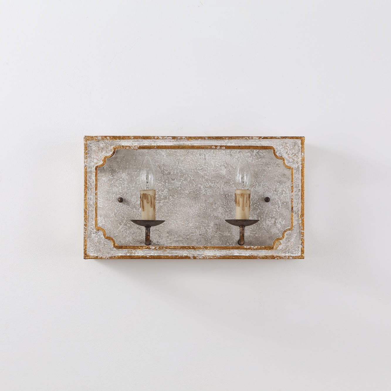 Boho Rustic Cube Sconce T1854