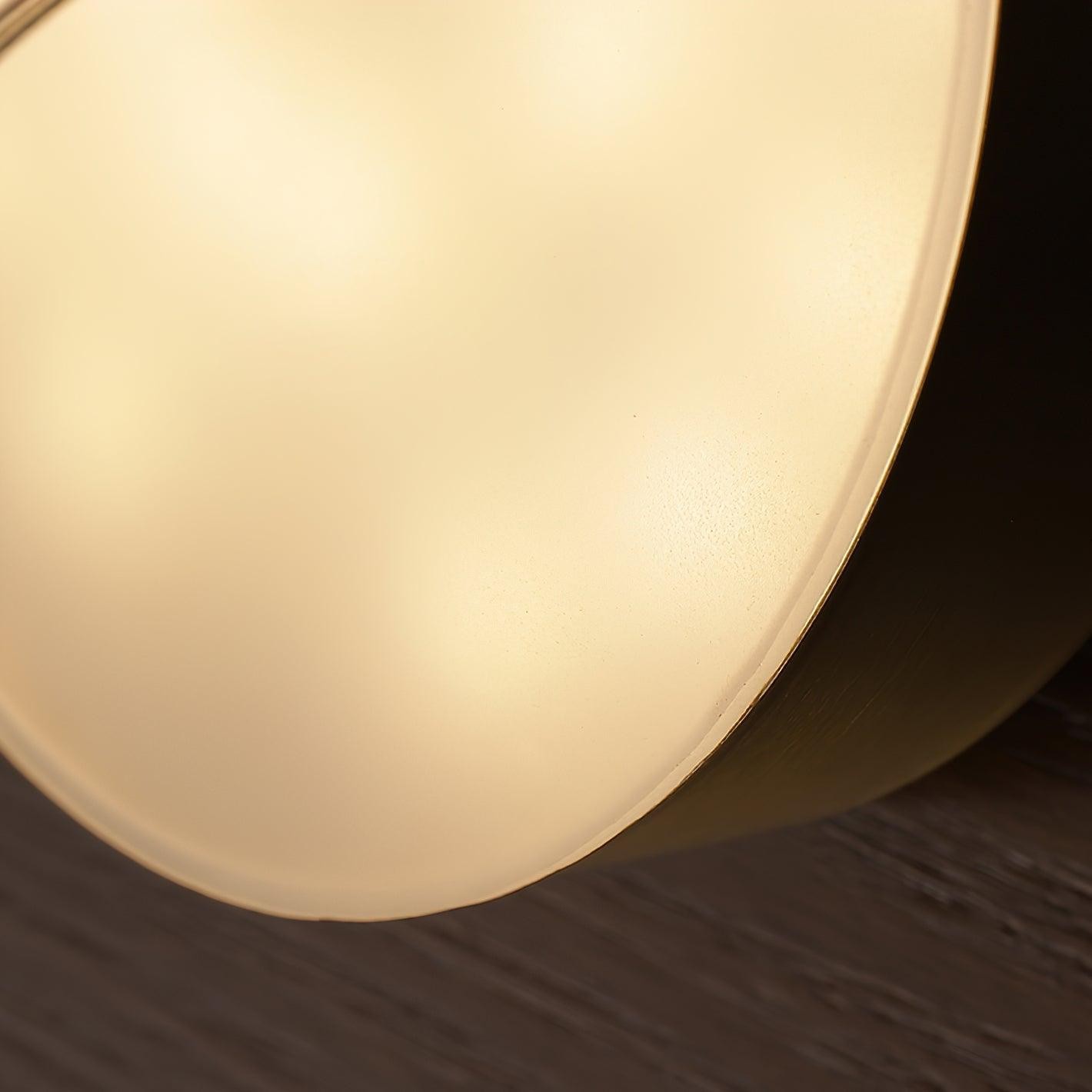 Postmodern Brass Glass Wall Lamp M112