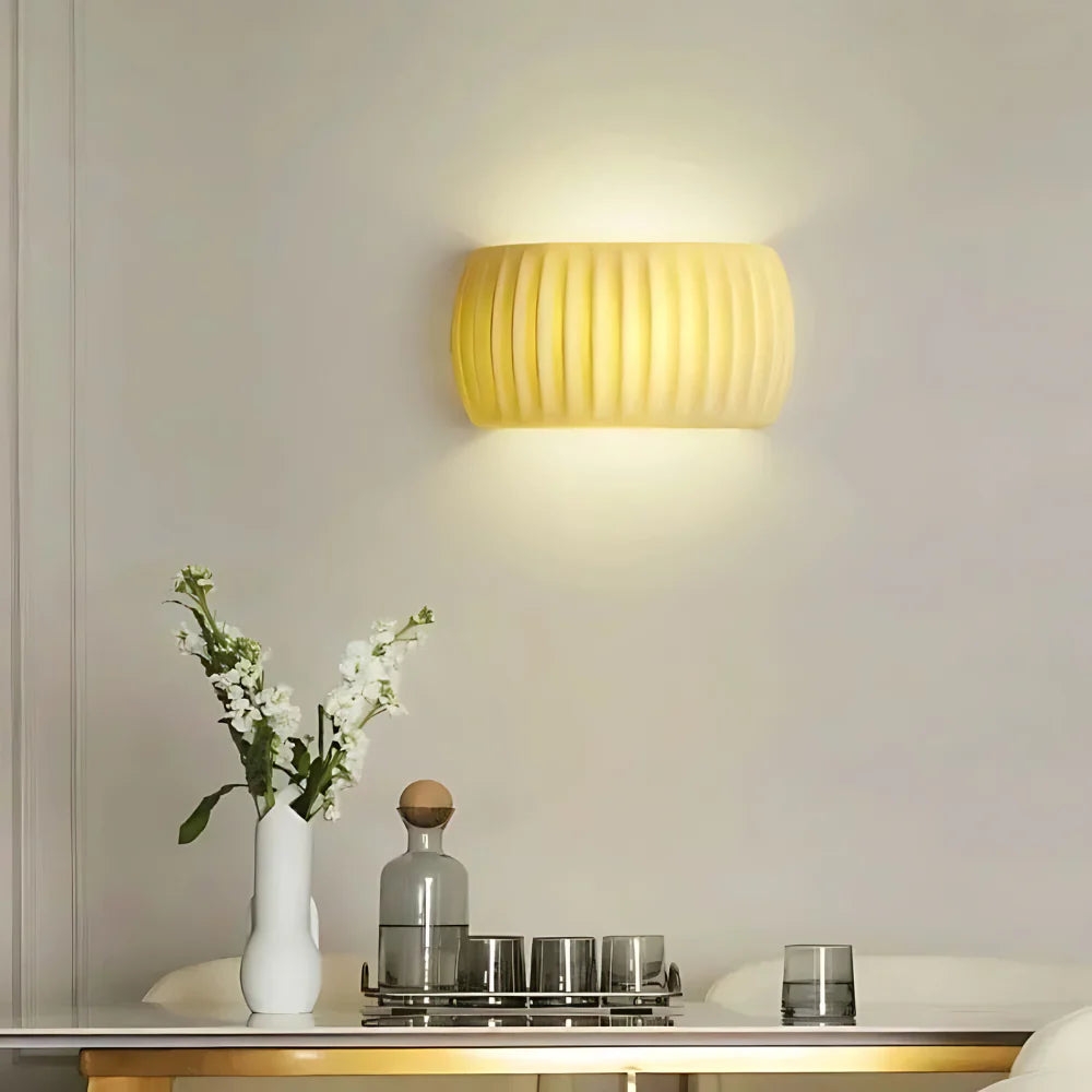 The Sun of Art Deco Resin Wall Light T2021