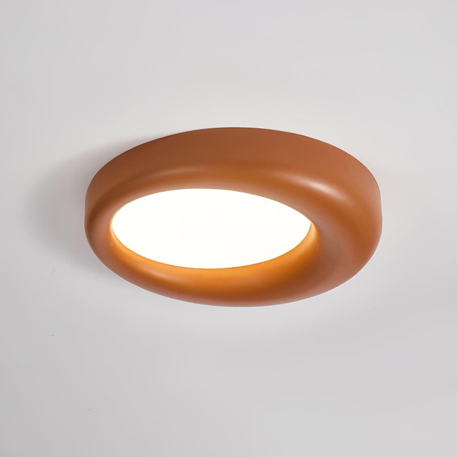 Center Offset Concentric Circle Acrylic Ceiling Lamp M308