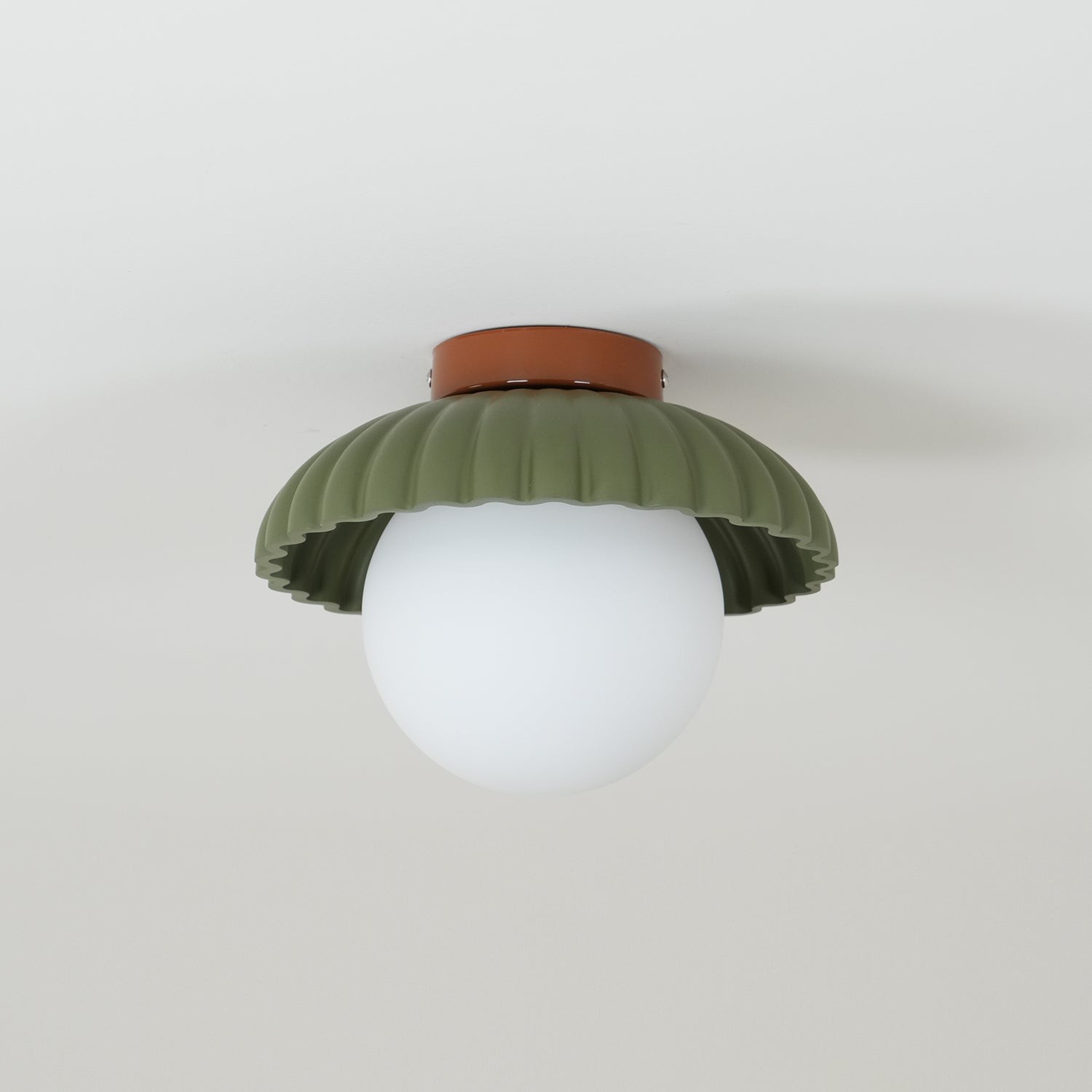 Alien Cream Glass Ceiling Light - Modern Nordic Ceiling Fixture M77