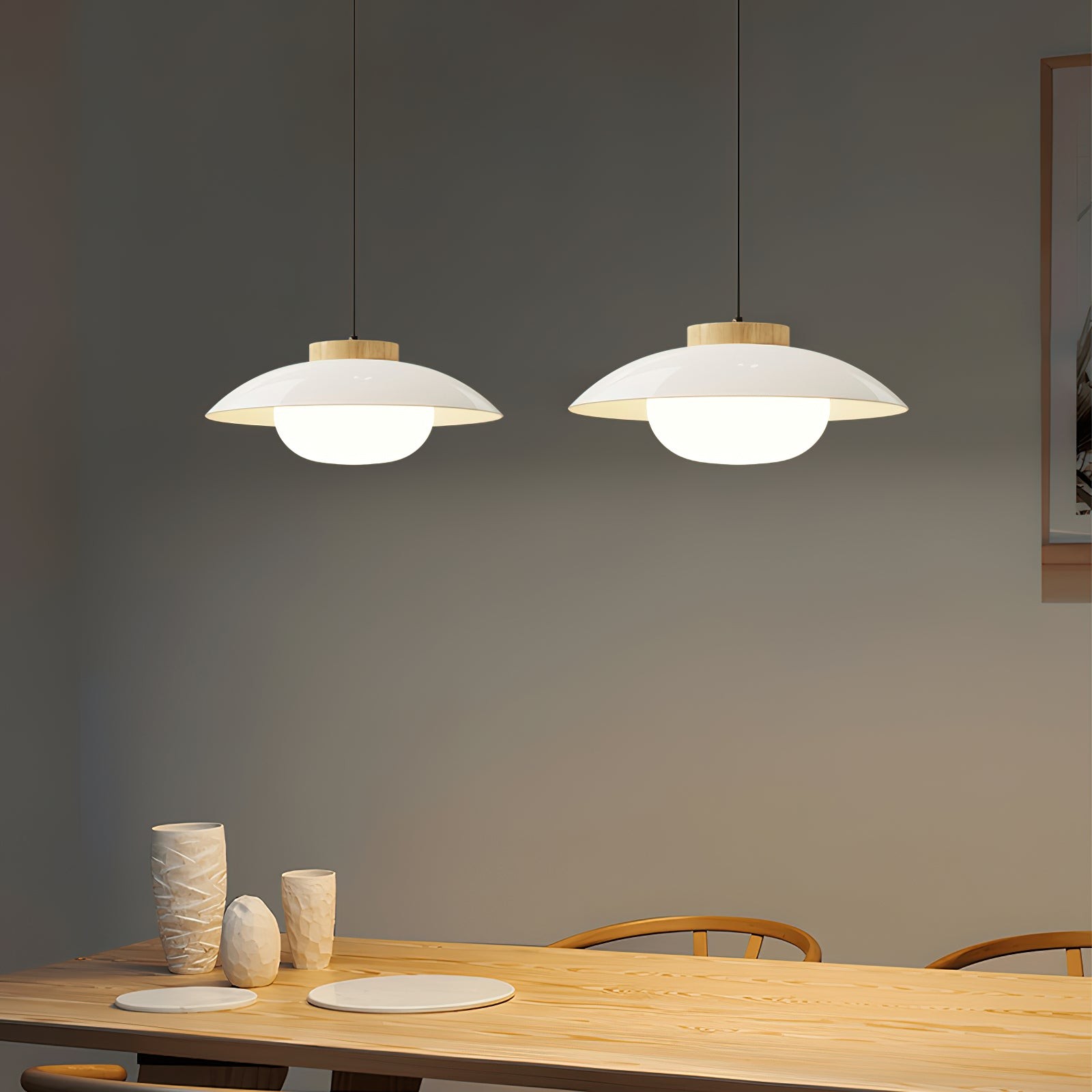 Modern Dining Room Glass Pendant Lamp M99