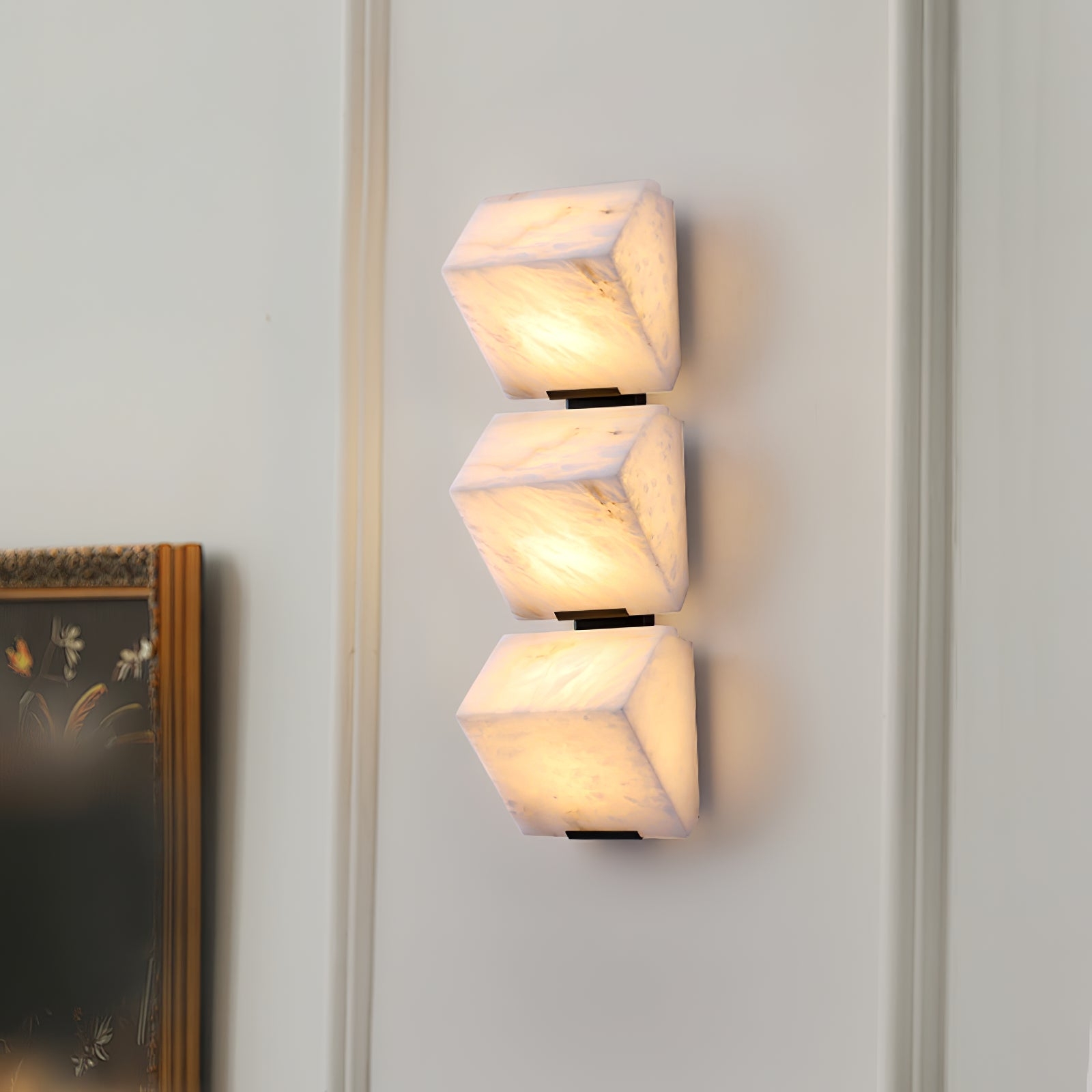 Alabaster Staircase Wall Lamp T1872