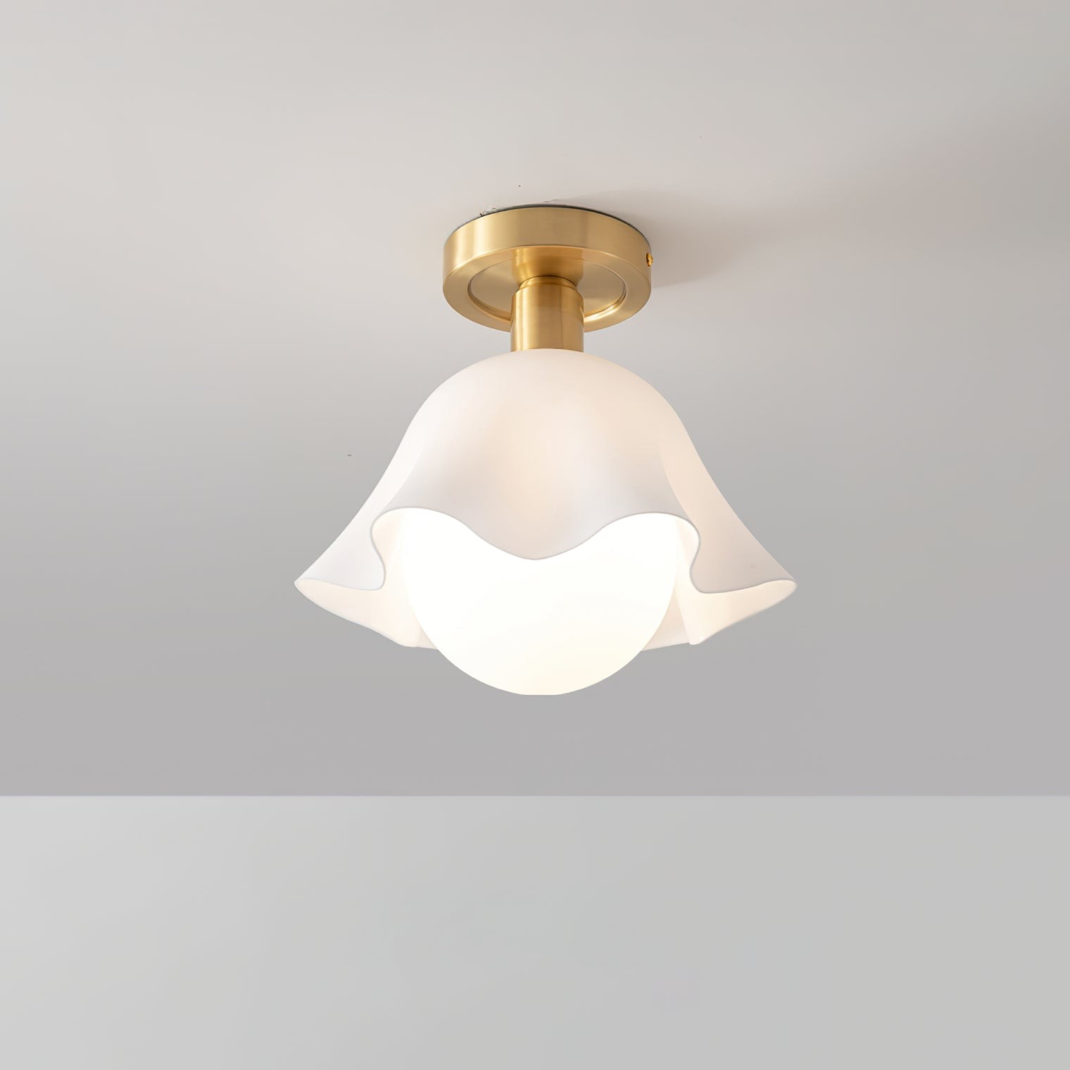 French Flower Ceiling Light P061