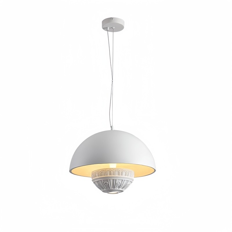 Semi Circular Metal Pendant Lamp M245