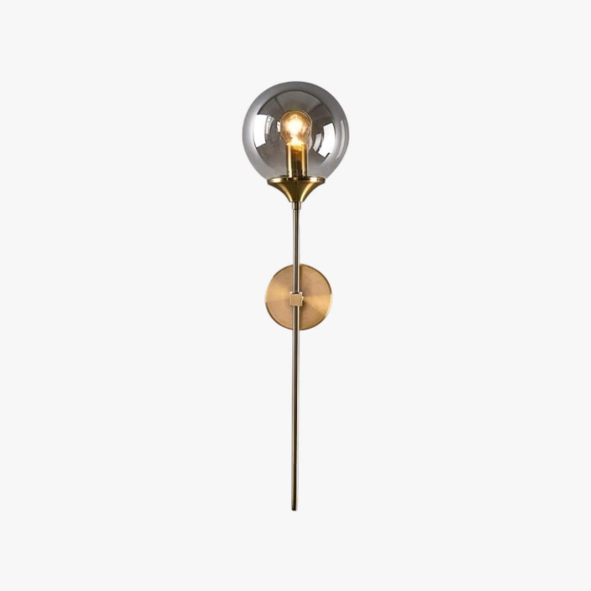Beanaura Wall Lamp Nordic Glass Ball Metal Design – Modern Indoor Lighting for Living Room T1097