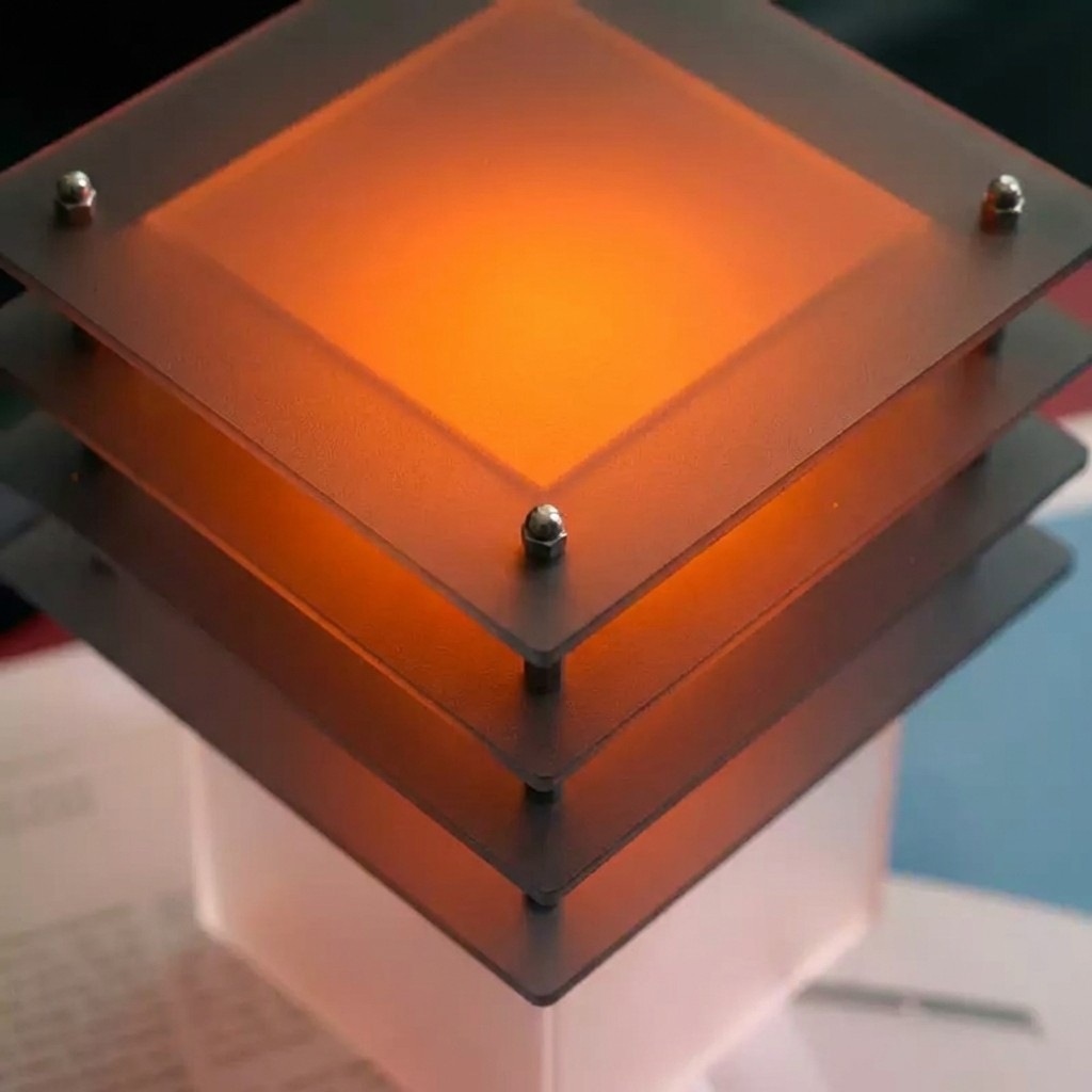 Modern Sunset Multi-Layer Night Light - Acrylic Ambient Table Lamp S376