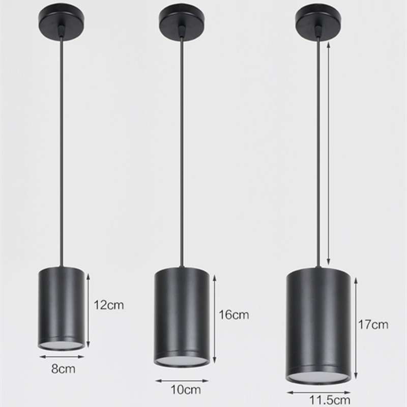 VIRHEM Tubular LED Pendant Light