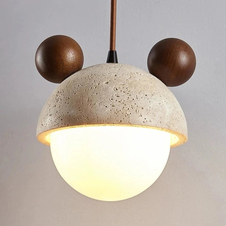Travertine Micky Pendant Light T2154