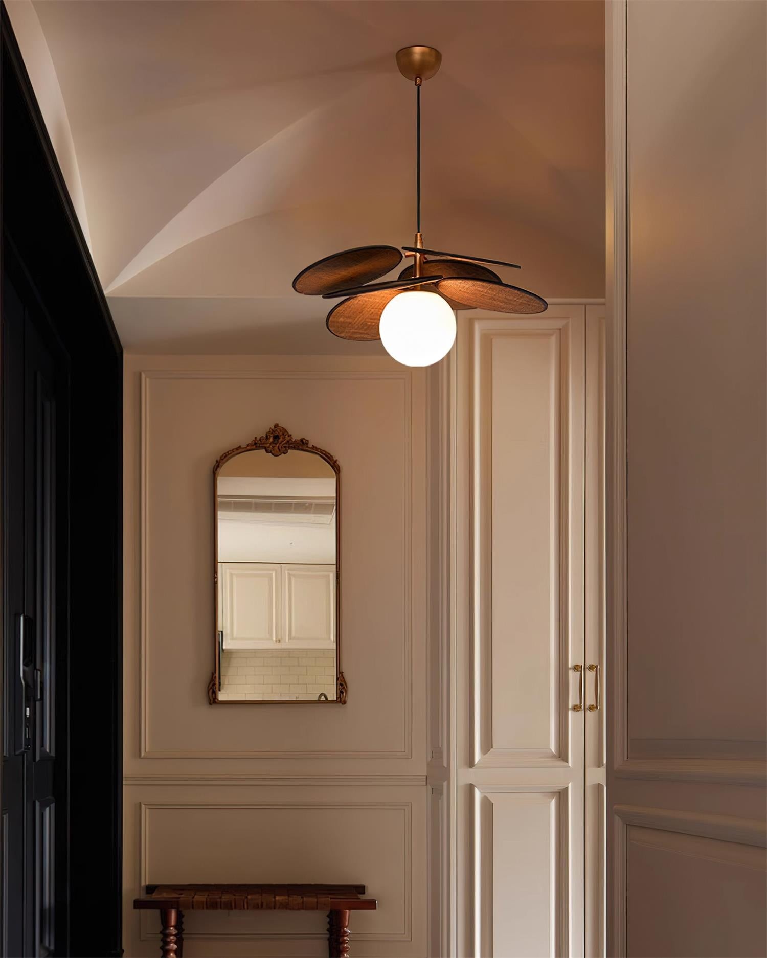 Medieval Rattan Pendant Lamp P042