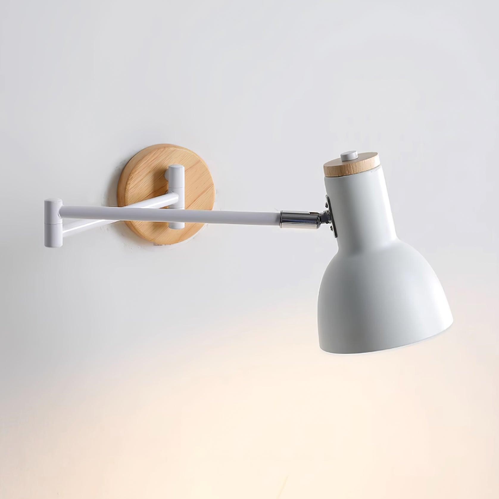 Wooden Adjustable Wall Lamp M291