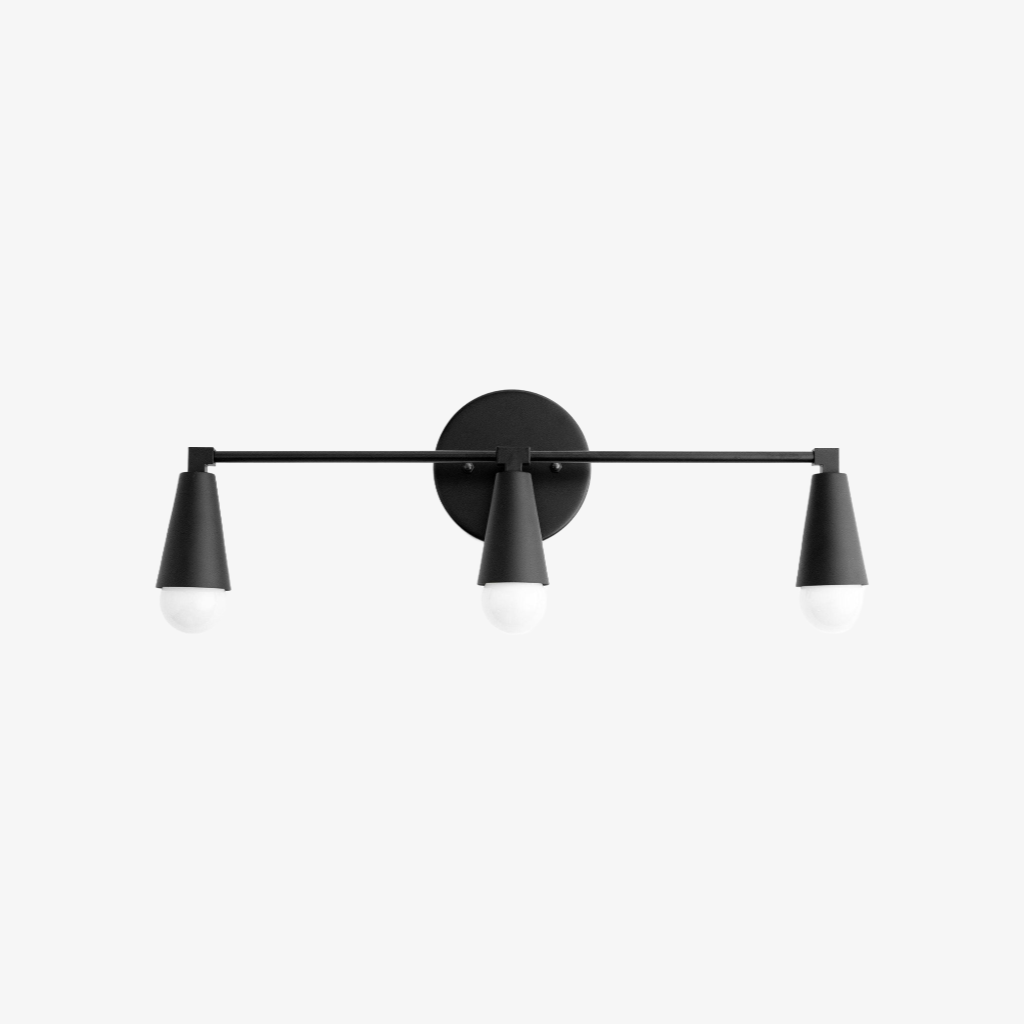 Pyralis Cone 3 Light Vanity Light - Modern Sconce T301