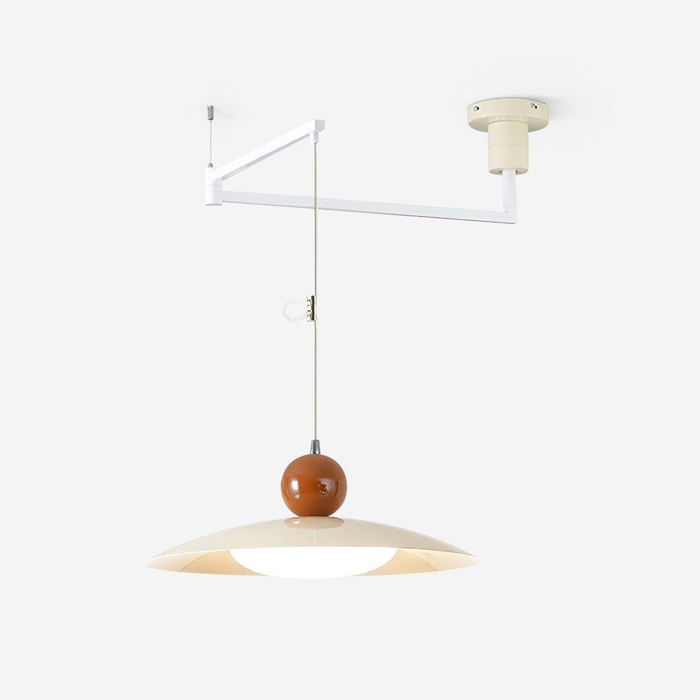 Nordic Flying Saucer Swing Arm Movable Pendant Light M111